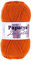 100g Strickgarn Papatya Love Glitter Wolle Häkelgarn Glitzerwolle Farbwahl, Farbe:8055 kürbisorange