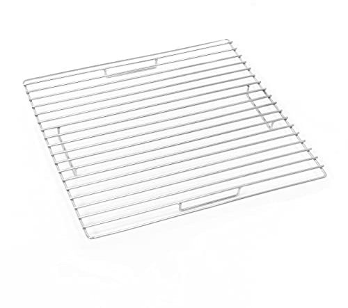 Harrier Grilles de Cuisson Barbecue - 5X Options de Taille | Options Rondes ou carrées | Universelle (40 cm x 40 cm Carré)
