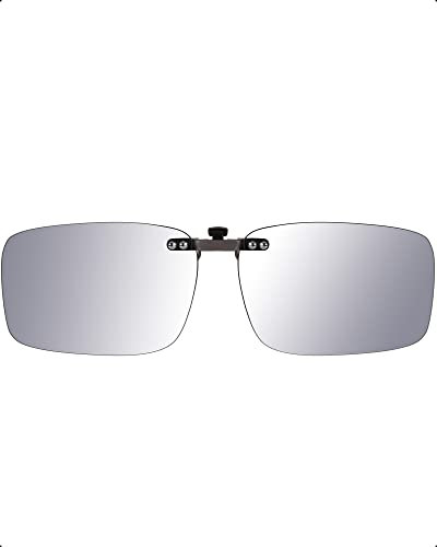 SIPHEW Polarisiert Clip on Sonnenbrille für Brillenträger Damen Herren, Überbrille Clip on Normale Brille UV400 Schutz