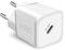 SBS Alimentatore Slim USB-C 20W, Tecnologia GaN, Power Delivery (PD), Ricarica Rapida, Super Compatto, Caricatore per iPhone, iPad, Airpods, Samsung, Pixel, Tablet, Smartphone, Bianco