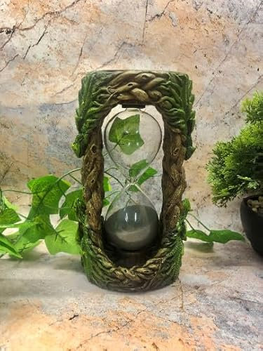 Osiris Trading UK Green Dragon Sanduhr Home Decoration Gothic Dragons Collection Sandglas