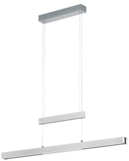 TRIO LED-Pendelleuchte 2700-5000K Alu/sw 375310505