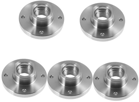 OSALADI 5stücke Wood Lathe Steel Faceplate Mit Stabiler Präzise Befestigung Für Holzarbeiten Kompatibel Mit Tpi Spindel Für Drechselbank-projekte