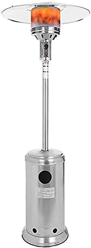 VVHUDA Chauffage extérieur à gaz, chauffage de terrasse extérieur, parasol chauffant autoportant, 81 x 224 x 46 cm, petit cadeau
