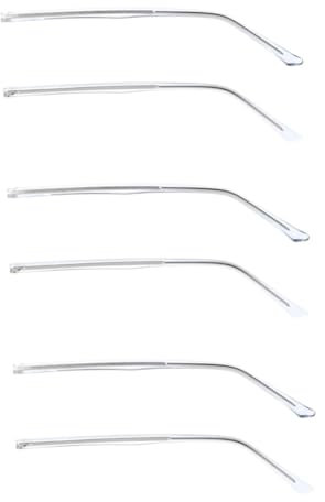 FOMIYES Pairs Metal Glasses Arms Replacement for Eyeglasses Gold Screws Glasses Temples Legs