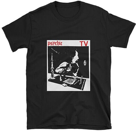 Psychic TV - gig Flyer - Edition Tribute t-Shirt Black M