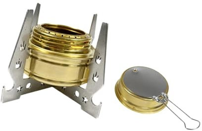 harayaa Four à Alcool Four à Alcool Mini Four de Camping léger et Pratique Brûleur à Alcool pour Voyage Pêche Vacances à la Plage