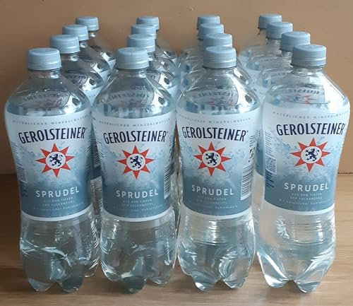 Sprudel Mineralwasser von Gerolstein 16 Flaschen a 0.75l inkl Einwegpfand