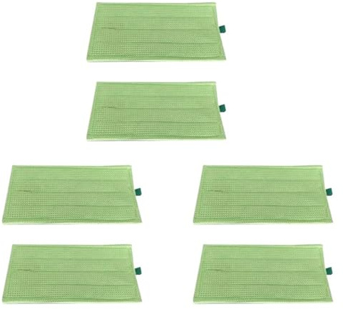Wischmopp-Tuch, Kompatibel Mit Vorwerk, Kompatibel Mit Kobold, SP600 MF600 Staubsaugern, Waschbarer Nass- Und Trockenwischmopp, Ersatzteile Und Zubehör, 6-teiliges Set