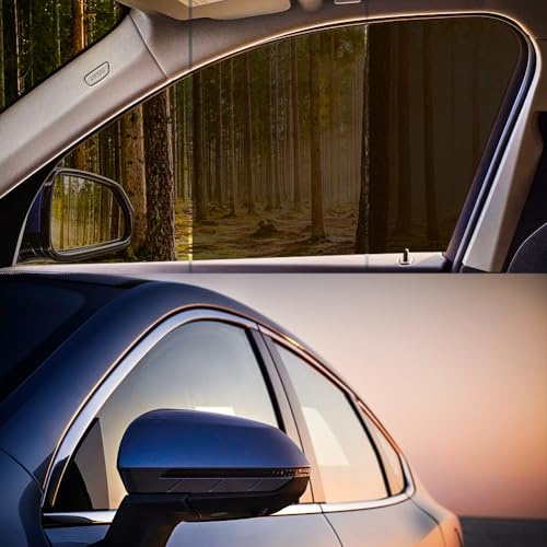 Tönungsfolie Auto 75x300cm 35% VLT Selbstklebend Scheibentönungsfolie Sonnenschutzfolie, UV & IR Schutz, Gegen Hitze und Blendung, Kratzfeste Sichtschutzfolie für Auto, Van, LKW, Hausfenster (35% VLT)