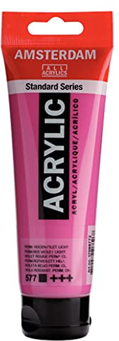 Amsterdam Standard Series Acrylique Tube 120 ml Violet Rouge Permanent Clair 577 (17095772)