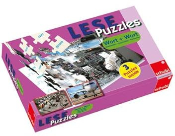 LESEpuzzles: Wort + Wort Wortfamilien, Gegensätze, Reimwörter