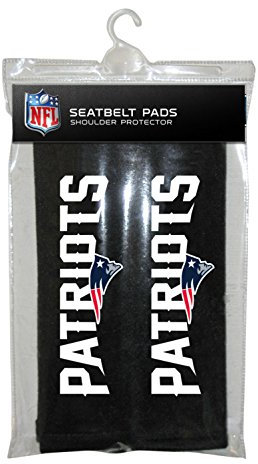 Fremont Die NFL New England Patriots Seat Belt Pad (Pack of 2)