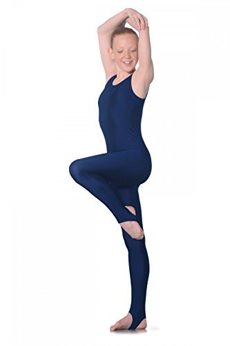 Roch Valley Sleeveless Nylon/Lycra Catsuit 7-8 Jahre Marineblau