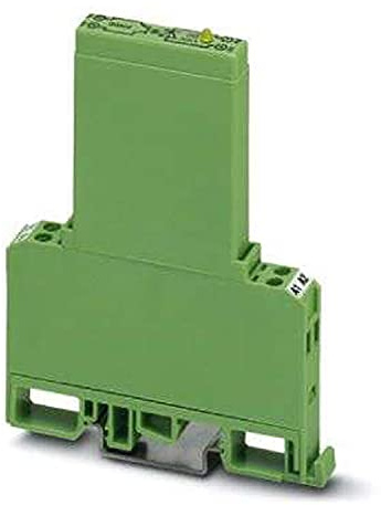PHOENIX CONTACT EMG 10-OV-110DC/24DC/1 Leistungs-Solid-State-Relais mit Leuchtanzeige & Schutzbeschaltung im Ein- & Ausgangskreis, 110V DC Eingang, 5-36V DC/max 1A Ausgang, 10mm Breite, 75mm Höhe, 10 Stück