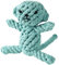 CHIC-CHIC Dog Dental Chews Pets Chew Rope Toys Teeth Cleaning Ball Toy for Dogs Puppy Cats (Monkey)