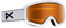 Anon Herren Helix 2.0 Non Mirror Snowboardbrille, White/Amber, One Size