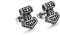 Stud Earrings,Flongo Men's Stainless Steel Thor Hammer Earrings, Stud Piercing Earrings for Men Wedding Engagement