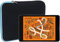 Slabo Sleeve Bag Custodia Protettiva per Tablet per iPad Mini 4 | iPad Mini 5 (Wi-Fi + Cellular) Custodia per Neoprene Phablet - Turchese Nero | Turquoise Black