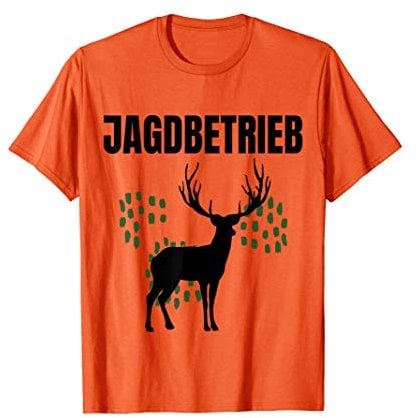 Drückjagd Bekleidung Jagdbekleidung Jäger Warnweste Jagd T-Shirt