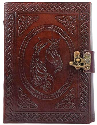 OVERDOSE Horse Leather Journal Handgemachtes Leder Journal Reisetagebuch Schreib journal Organizer planer Tagebuch 5x7 inches | 12 x 17 cm