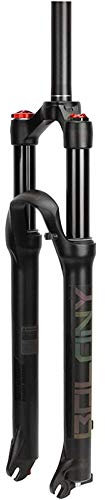 TYXTYX 27.5 / 29in Aria Regolazione del Ritorno MTB Forcella della Sospensione, Ultraleggero Lega di Alluminio Forcella Meccanica, Regolazione smorzamento, per XC/AM/FR Biciclette