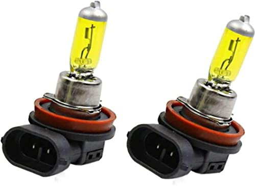 2x Jurmann H8 35W 12V Original Golden Vision Gelb Yellow Scheinwerfer Ersatz Halogen Lampe E-geprüft