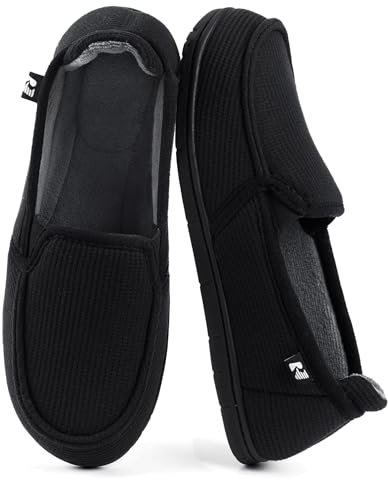 RockDove Chausson à Capuche Bicolore pour Femme avec Semelle Intérieure Amovible, 38 EU, Noir