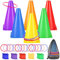TOPJOWGA 31Pcs Ringwurfspiel-Set, 3-in-1 Wurfspiel Kinder Outdoor Spiele Set, Party Werfen Spiele mit Verkehrskegel, Sitzsäcke, Wurfringe, Tragetasche Outdoor Spiele für Kinder, Sport Party Spiele