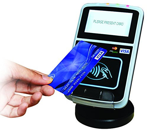 ACR123U Intelligenter kontaktloser Lesegerät ARM 32-Bit CortexTM-M3 Prozessor, drei ISO 7816-konformen SAM-Slots, grafisches LCD, 128 x 64 Pixel