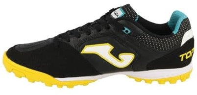 Joma Top Flex 23 Turf Soccer Shoes - Turf Cleats, Football Boots - Indoor Soccer Cleats, Soccer Indoor Shoes - Turf Soccer Shoes Men, Soccer Turf Shoes - Soccer Turf Shoes Men, Mens Turf Shoes, Black,