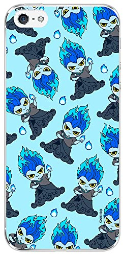 ERT GROUP Handyhülle für iPhone 5/5S/SE Original und offiziell Lizenziertes Disney Muster Hades 002 optimal an die Form des Handy angepasst, hülle aus TPU