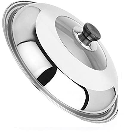 pour Couvercle de Wok en Acier Inoxydable pour trépied - 36 cm