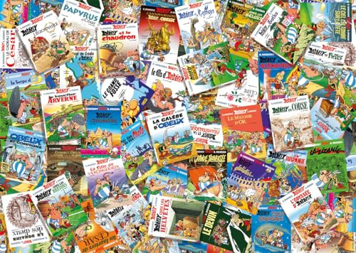 Nathan Puzzle 1000 Teile – Die Alben von Asterix – Erwachsene und Kinder ab 12 Jahren – Premium-Puzzle – perfekte Integration – Meine Helden Kollektion – Abenteuer – 12000924