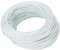 Bewehrungsstahl-Bindedraht, 0,55 Mm, 85 M, Flacher Bewehrungsdraht, Bewehrungsstahl-Bindedraht, Galvanisierter Zink-Eisen-Kabelbinder, PVC-beschichteter Draht (WHITE)
