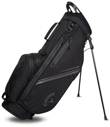 Callaway Golf Chase Dry Waterproof Stand Bag 2025, Black
