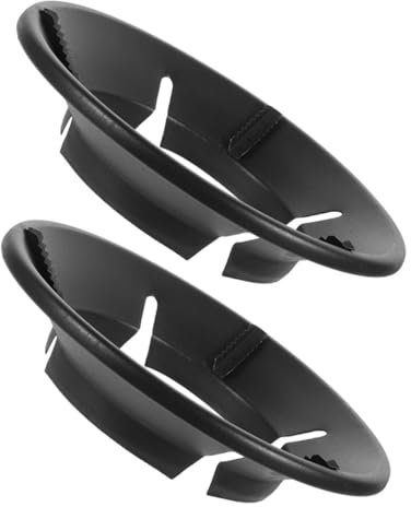 jojofuny 2pcs Gas Stove Windproof Cover Outdoor Camping Windshield Stove Cover for Gas Cooktop Camping Wind Blocker