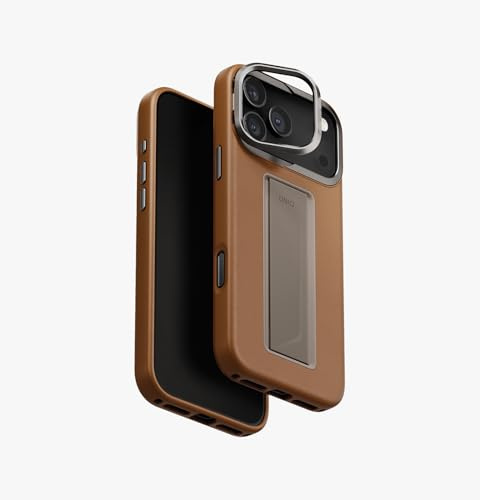UNIQ HELDRO PRO Handyhülle für iPhone 17 Pro Max (2025) 6,9 Zoll (17,6 cm), Magclick-Ladung Heldro Pro, Karamell (Karamell)