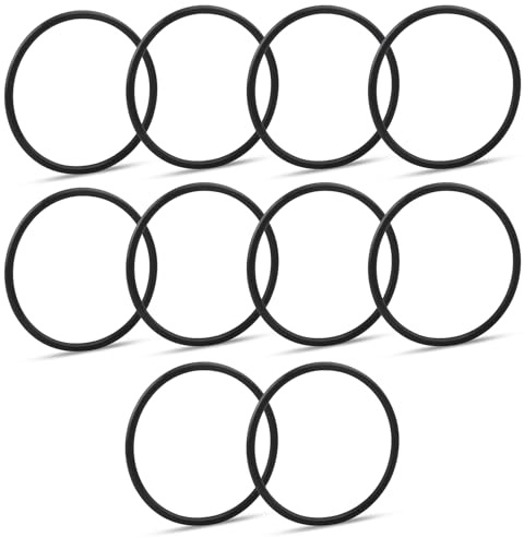 Compatible with Harbor Freight Chicago Electric Replacement Drive Belt for Single and Dual Barrel Rock Tumblers | Fits for Central Machinery, ABN, Viyuki Models | Nitrile Rubber Construction (10 pack)