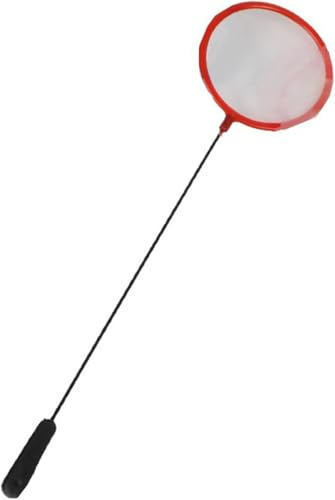 Aquarium Fish Net, 7.6 cm Fine Mesh, Small Tank Skimmer, with 23 cm Long Handle Aquarium Net Fine Mesh Small (Random Color)