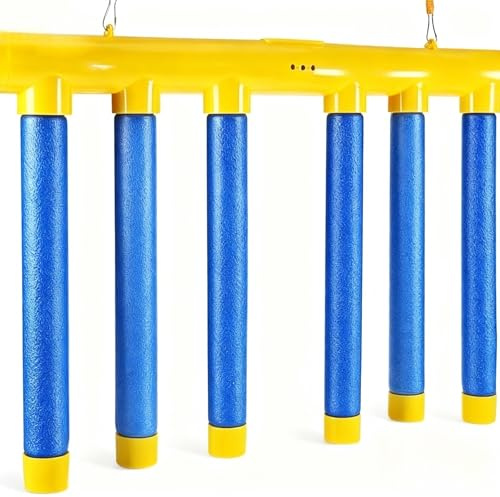 Falling Sticks Catching Game, Drop It Catch It Activity With 3 Descending Velocities, Fast Reflexes Practice Toy For All Ages, Manual-Visual Coordination, Blue
