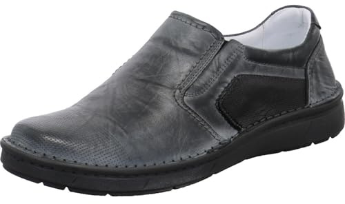 KRISBUT 5708A-5 Herren Slipper Leder blau blau