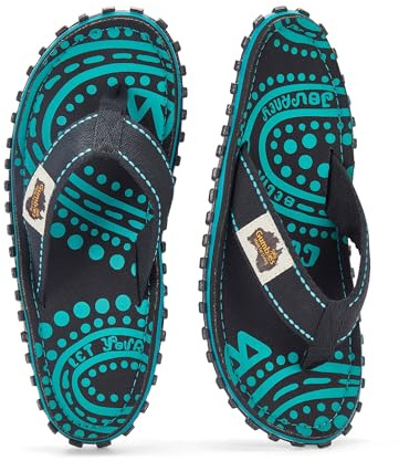 Gumbies Classic - Flip Flops aus recycelten Materialien - robuste Sohle aus wiederverwerteten Autoreifen, ergonomisches Fußbett