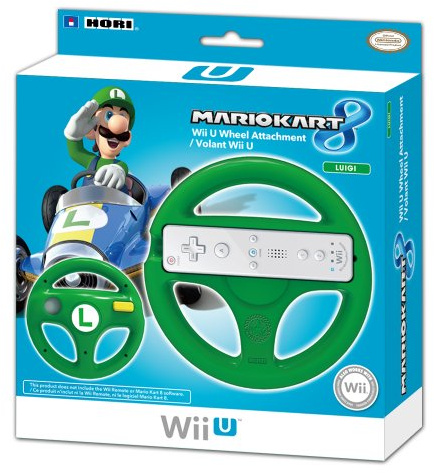 Wii U Mario Kart 8 Wheel (Luigi)