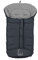 Heitmann Eisbärchen Fußsack Kinderwagen, Design:grau/grau GR