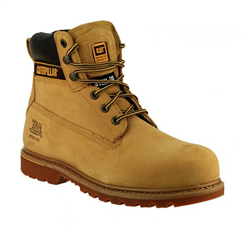 Cat Footwear Holton Herren Arbeitsstiefel, honig, 45 EU
