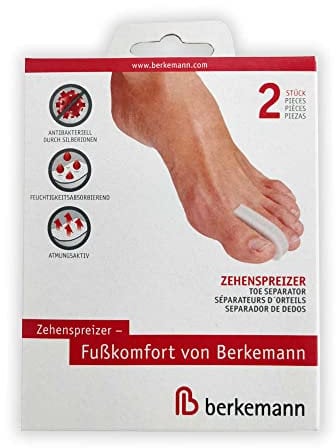 Berkemann Unisex – Erwachsene Zehenspreizer Schlingen, beige, XL