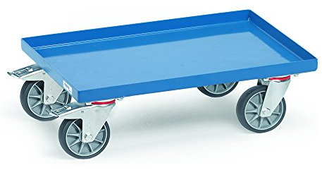 fetra 13585 Eurokasten-Transportwagen, mit Stahlblechwanne