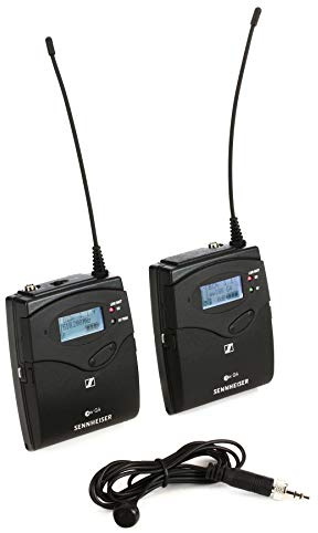 Sennheiser ew 122P G4-G (566-608 MHz) Me4 Nierencharakteristik Lavalier Tragbares System, 5,1 cm