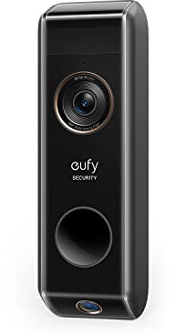 eufy Security Video Doorbell S330 (Battery-Powered) add-on, Security Camera, Dual Motion Detection, Package Detection, 2K HD, Family Recognition, No Monthly Fee, Motion Only Alert